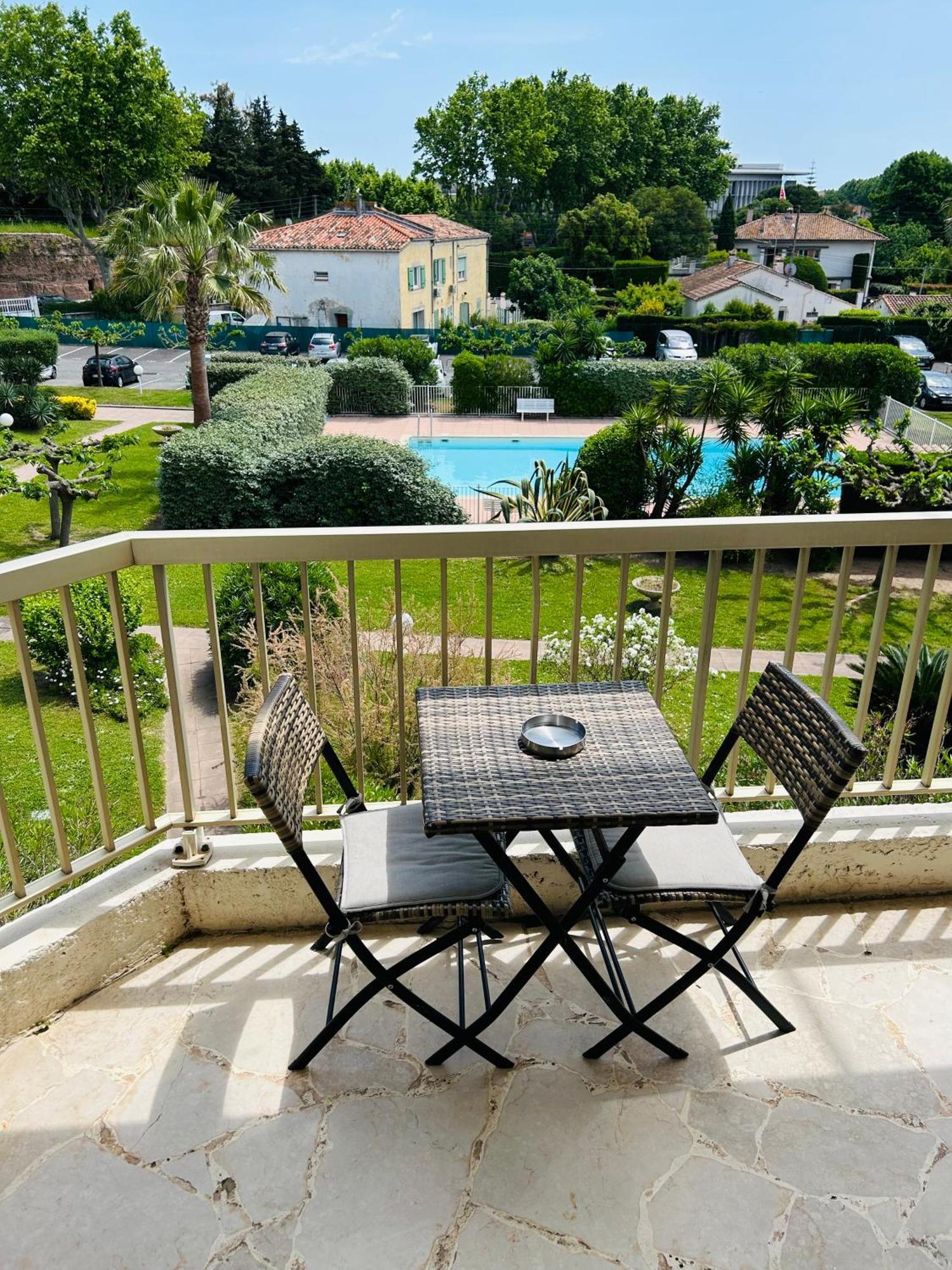 Studio De Standing Climatise, Avec Piscine, Proche De La Mer Fréjus Exterior foto